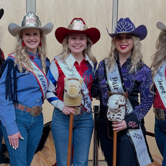 Rodeo Queens 2025 Stick Horse Rodeo